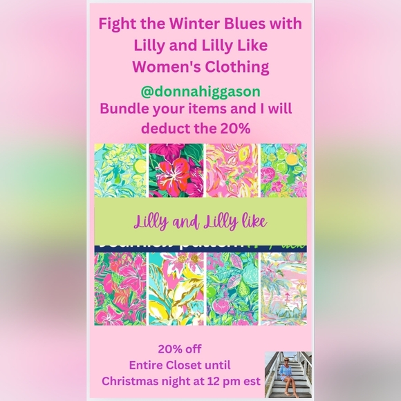 20% OFF Entire Closet thru Christmas Day - Picture 1 of 1